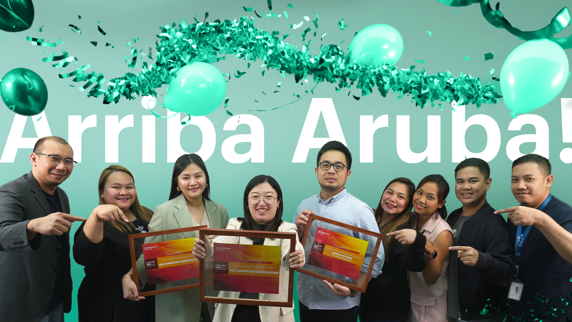 HPE Aruba's FY23 Distributor of the Year