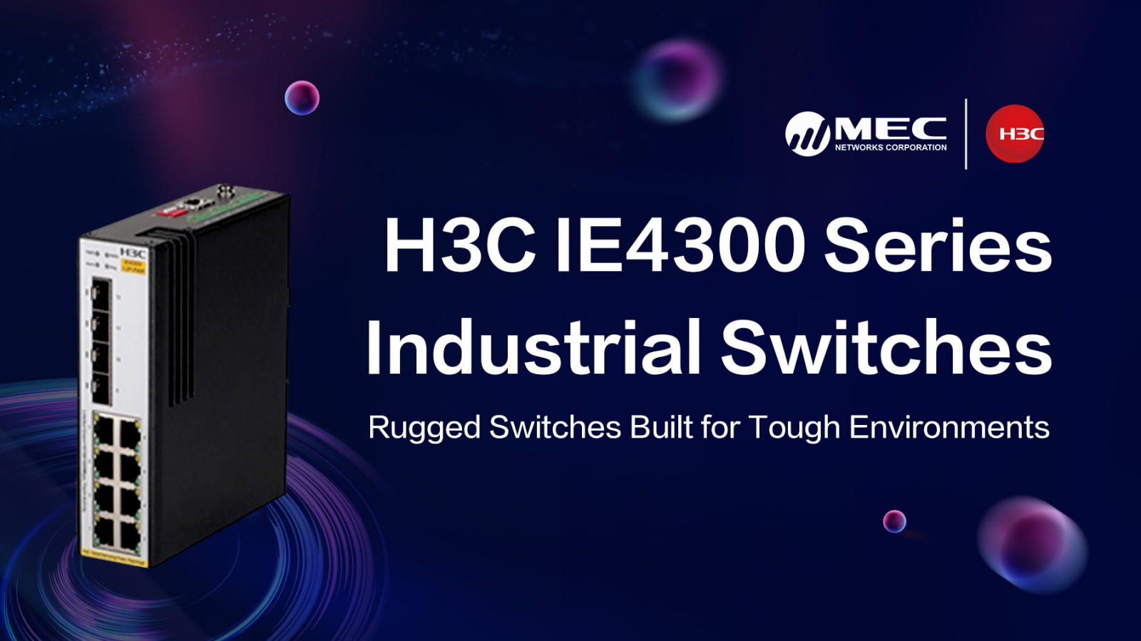 H3C IE4300 Series Industrial Switches