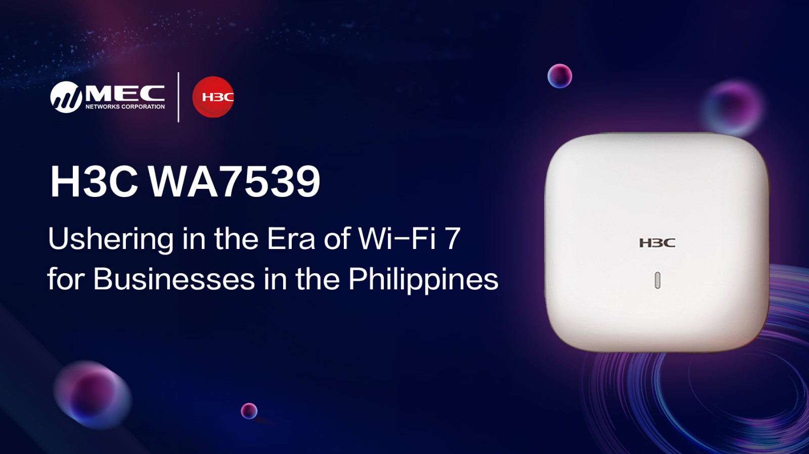 H3C WA7539: Ushering in the Era of Wi-Fi 7 for Businesses in the Philippines