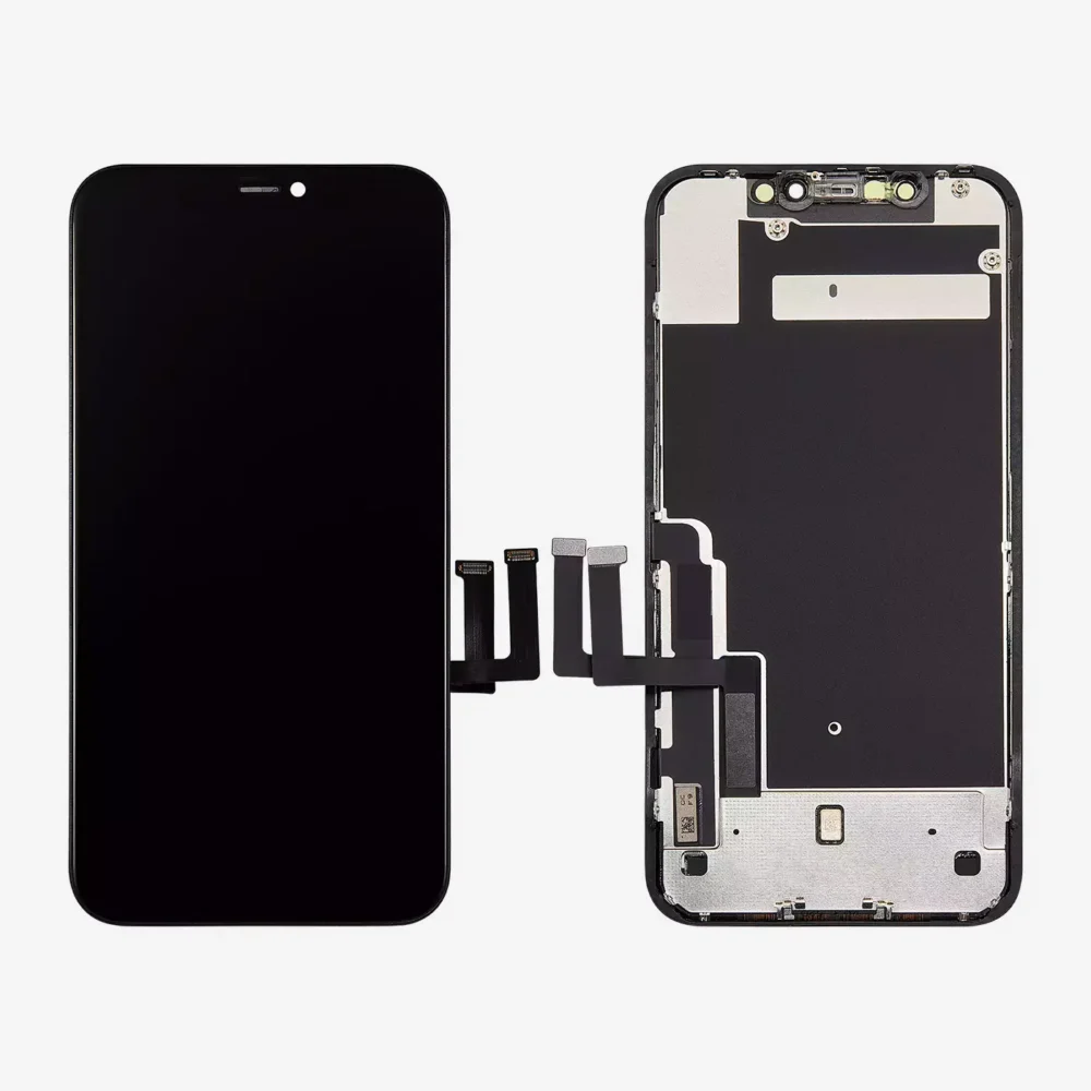 LCD Assembly With Steel Plate Pre-Installed Compatible For iPhone 11