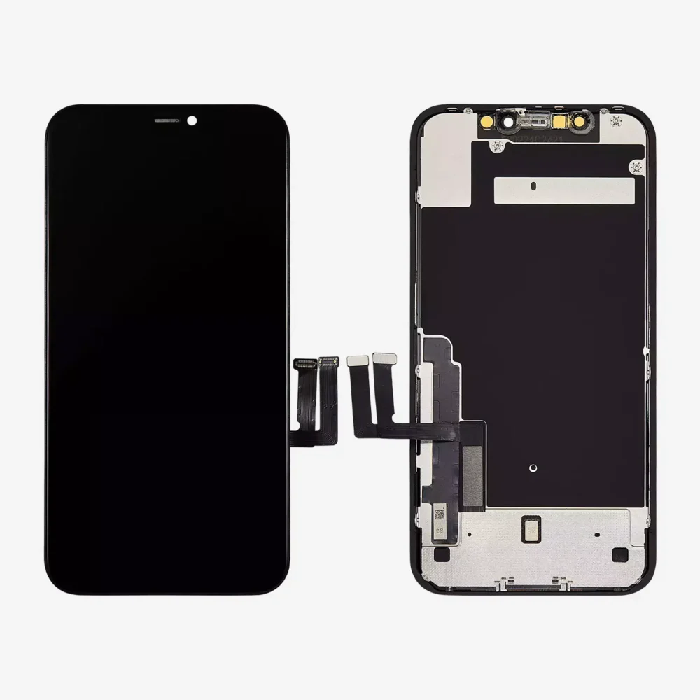 LCD Assembly With Steel Plate Pre-Installed Compatible For iPhone 11