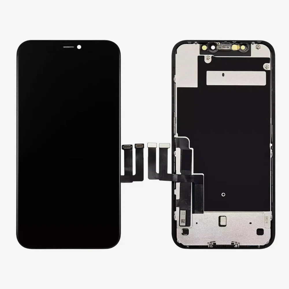 LCD Assembly With Steel Plate Pre-Installed Compatible For iPhone 1