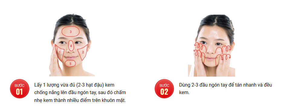 hướng dẫn sử dụng kem chống nắng Mijunka