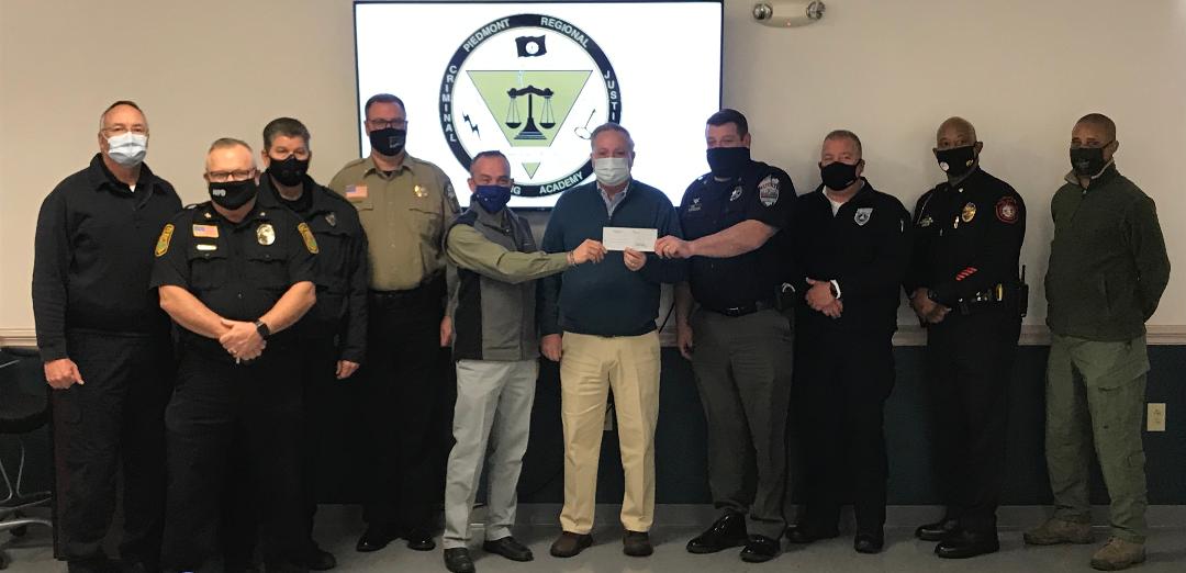 Danville church donates $10,000 to training academy