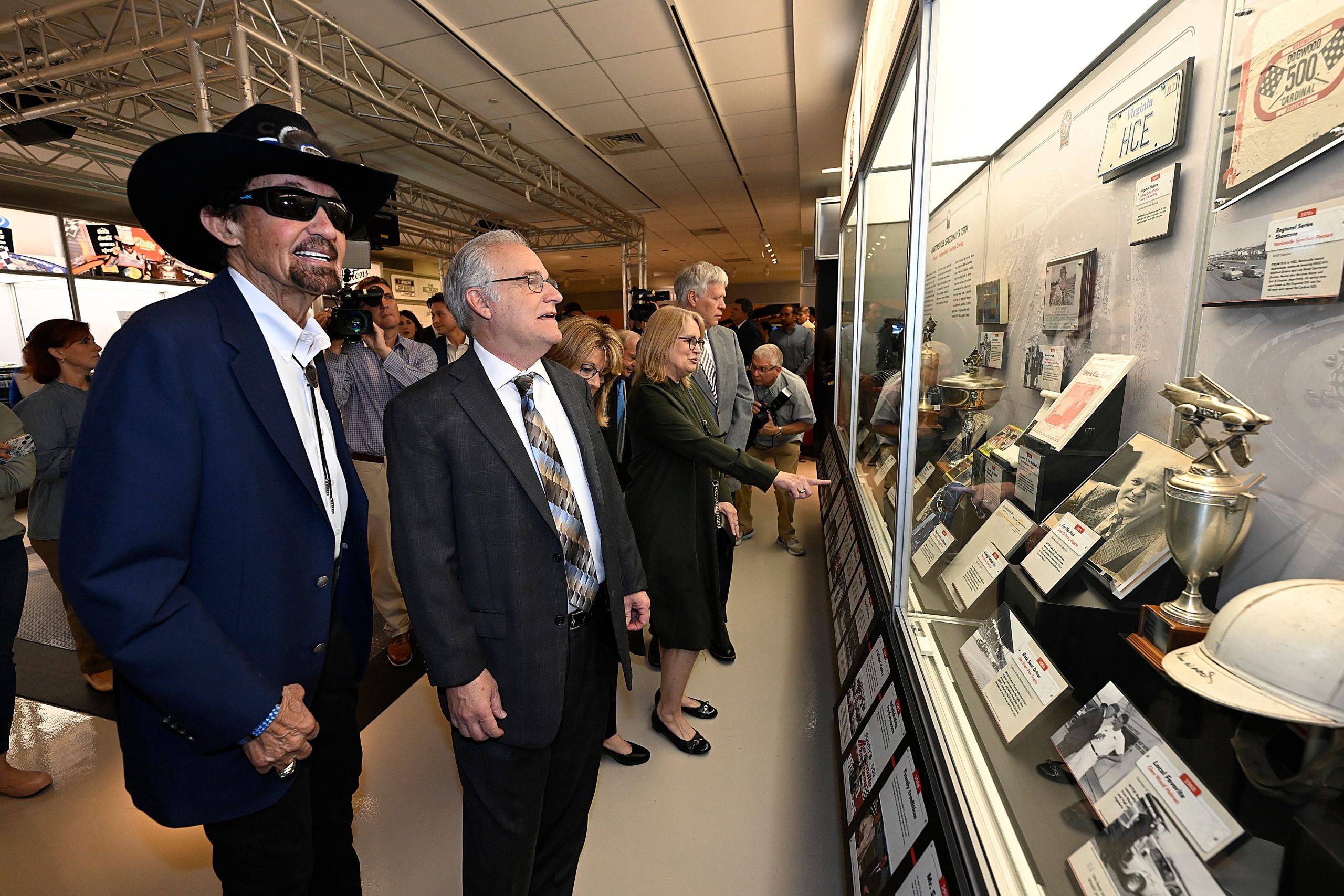 NASCAR Hall of Fame & Martinsville Speedway unveil 75th anniversary exhibit