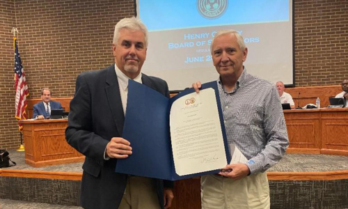 Good and faithful servant: retiring County Administrator honored