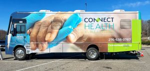 The Connect Health + Wellness mobile clinic offers primary and dental care to the community. (Contributed photos)