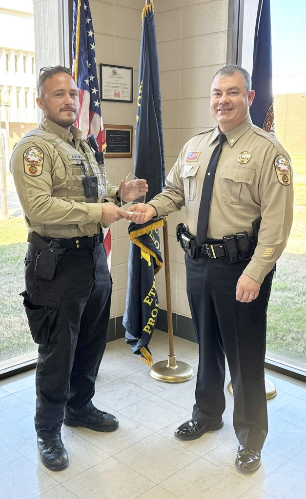 Henry County Sheriff’s Lt. Jeff Hatcher was named Patrol Deputy of the Quarter