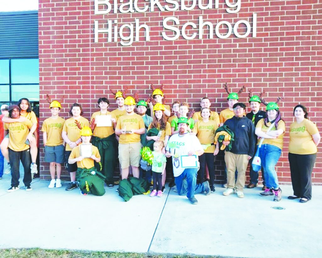 NCI’s FIRST Robotics Team, STAGS Team 1262, kicked off their 2024 season at Blacksburg High School in Blacksburg, Va.