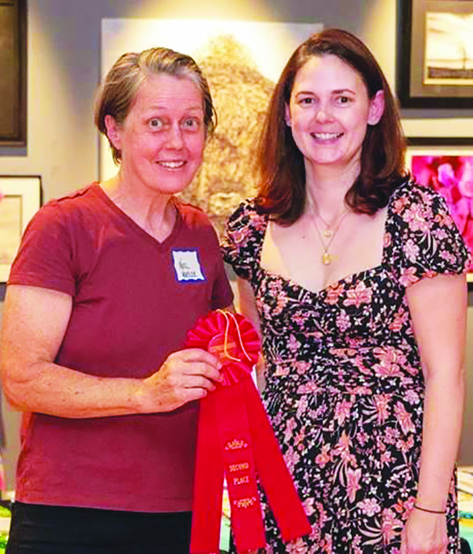 Awards with cash prizes are given out at the annual Expressions exhibit opening.