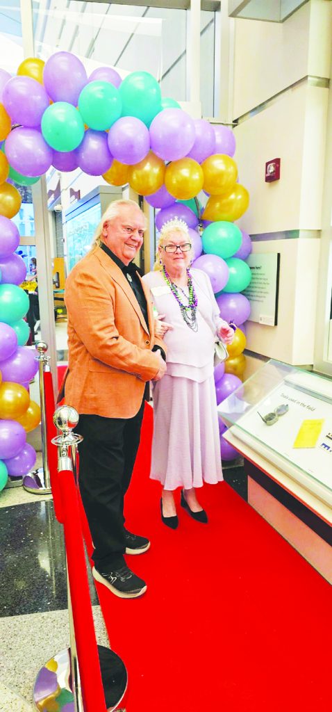 Rick Steere with guest of honor Cathy Ginter at the Special Prom.