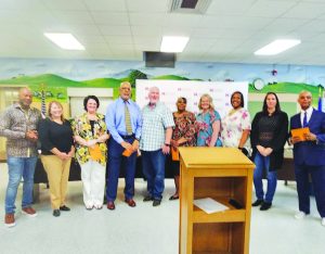 The school board recognized assistant principals for their hard work.