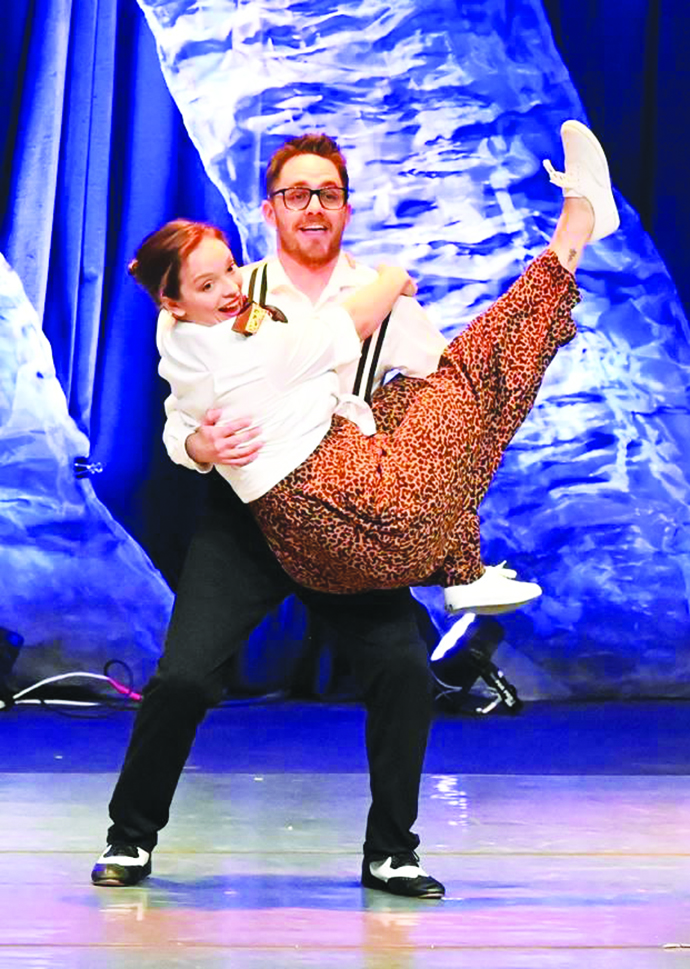 Anna Wheeler and Jacob Frith came out swinging for the Judges Award. Photo by Rick Dawson.