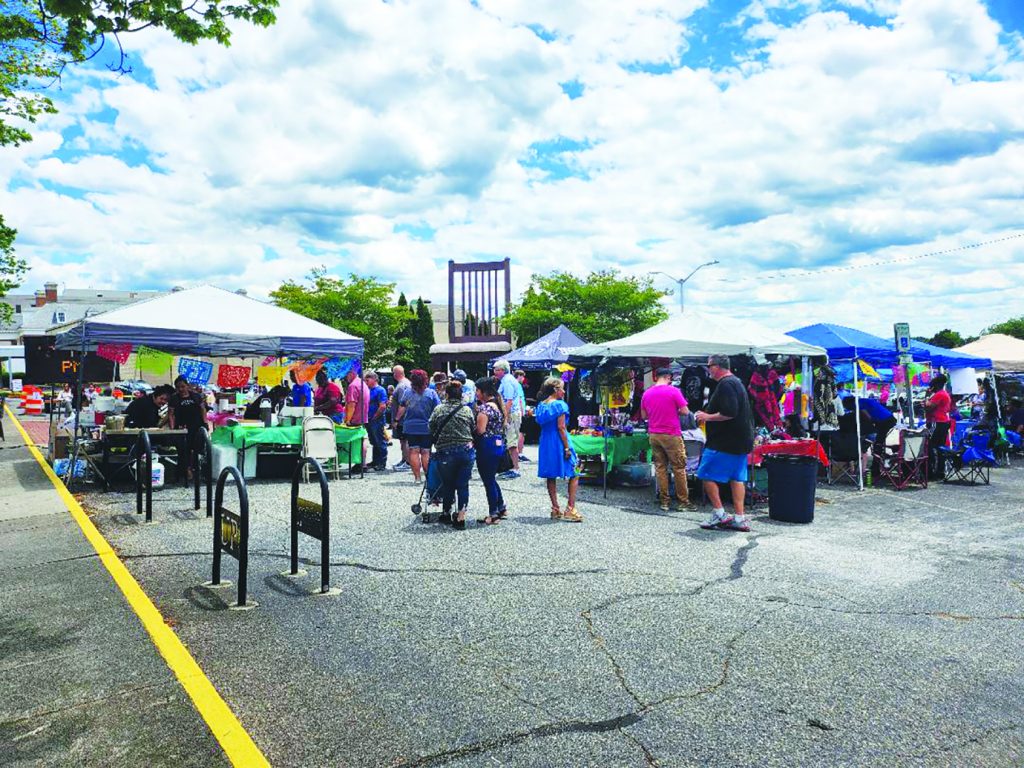 Uptown Martinsville was the site of a Cinco De Mayo celebration, complete with food, vendors, and music.