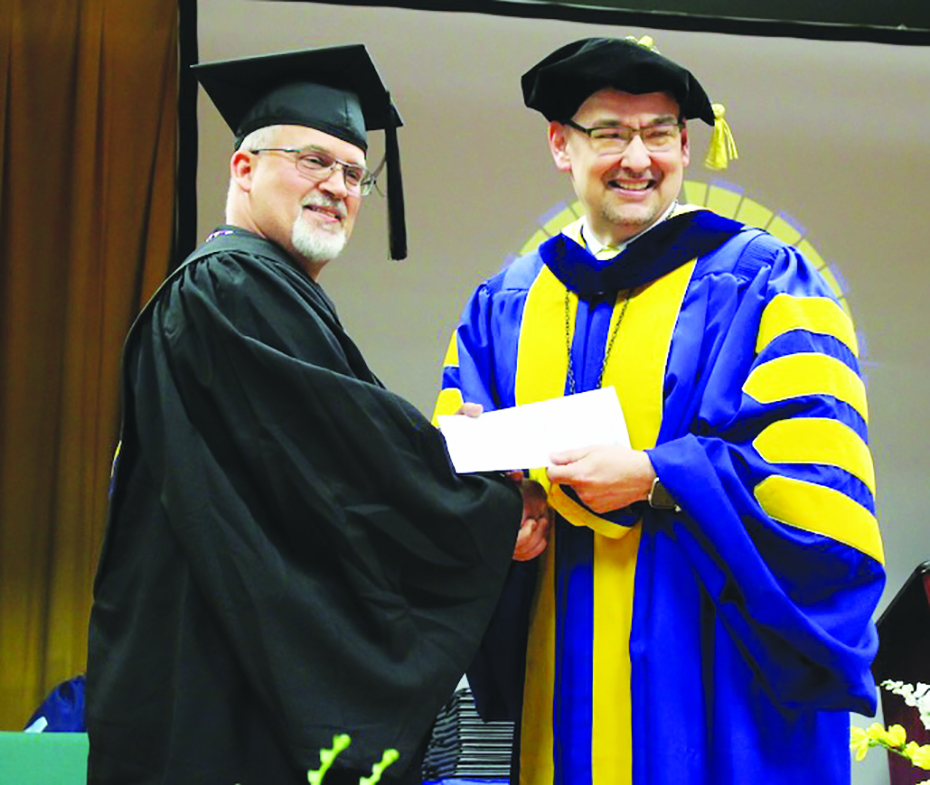 Randy Smith, Assistant Professor of Welding, was the recipient of P&HCC’s Distinguished Teaching Faculty of the Year Award.