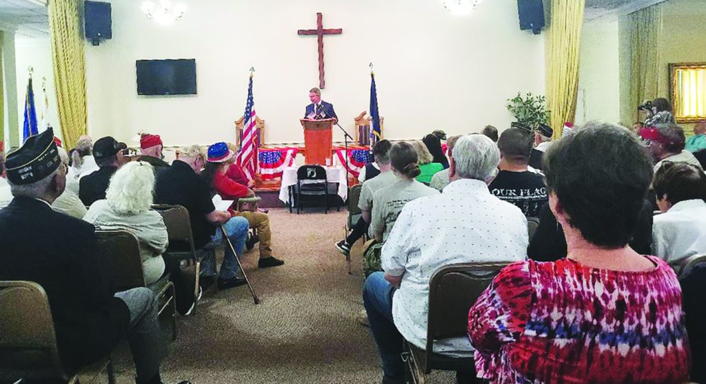 Rober Dees talked about the importance of honoring the fallen.