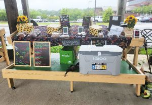 Washburn Valley Farms also offers baked goods to shoppers frequenting the Uptown Farmers’ Market in Martinsville. (Contributed)