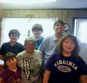 The drive was started 10 years ago in honor of Brenda Riggins, who is pictured here with family members that include Teddy Martin