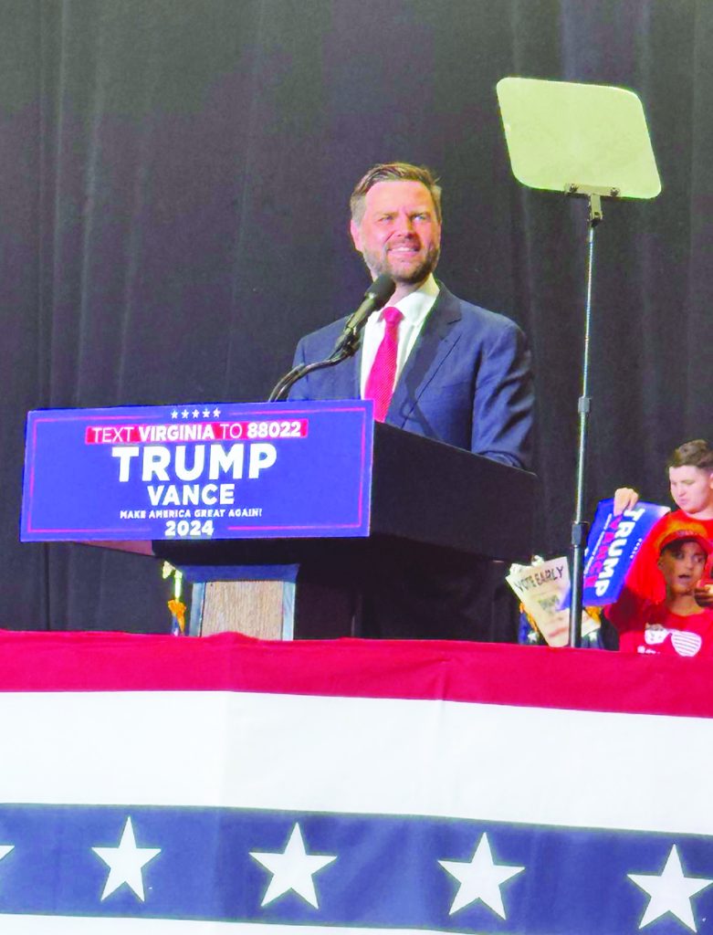 J.D. Vance, who is former President Donald Trump’s vice-presidential pick in the upcoming election.