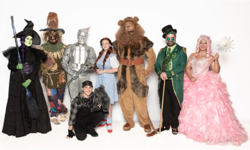 Liz Ashby (Wicked Witch), Jyshir Plunkett (Scarecrow), Scott Harmon (Tin Man), Titus Rodriguez(Toto), Anna Locklear (Dorothy), Landon George (Cowardly Lion), Zack Jordan (Wizard), Grace Webster (Glinda to Good).