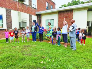 Patrick Henry Elementary School hosts a ribbon-cutting ceremony for its new Monarch Waystation.