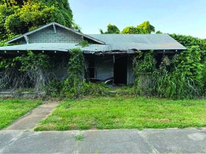 Demolition of a Phospho Springs Road property is part of Operation: Ridgeway, It’s a Great Place to Live! The demolition started on Monday, September 16.