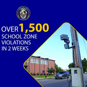 More than 1,500 drivers have violated school zone speed limits in a two-week period. Starting in November, each infraction will result in a $100 fine for the vehicle owner.