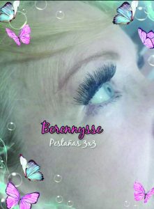 If the makeup lady was going to use this picture in her promotional materials, shouldn’t she have at least cleaned the face and touched up the markup first?