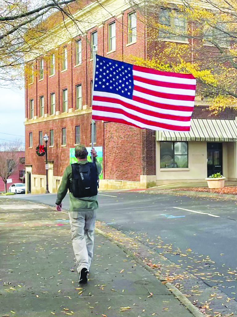 Dennis Bender recently started his third annual ruck walk to raise money and awareness for Stop Solider Suicide, a veteran-founded and led non-profit organization fighting to reduce military suicide.