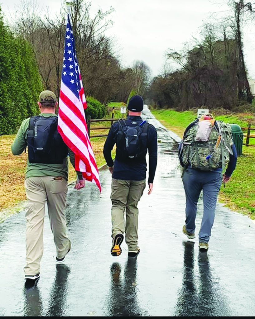 Dennis Bender and some of his Army friends will walk from the Smith River Sports Complex and along the Dick & Willie Trail on Saturday, November 30, to help raise money and donations for Stop Soldier Suicide.