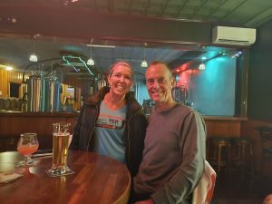 Participants can enjoy socialization and beer at Renewal Brewing once the run is completed.
