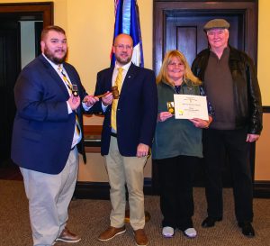 Jarred Marlowe, Andy Doss, Beverly Woody, and Pete Lovell are pictured.
