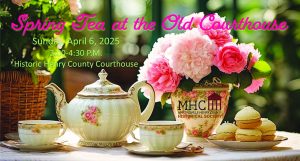 Historical Society’s Spring Tea fundraiser set for April 6