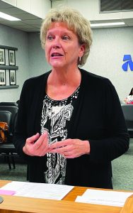 Teresa Fontaine presented the Southern Area Agency on Aging’s request.