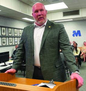 Del. Eric Phillips pledges to seek tax relief in Richmond.
