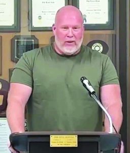 Del. Eric Phillips, R-Martinsville, spoke about bills the General Assembly approved to help lower electric bills.