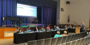 The school board approves the budget amendments.