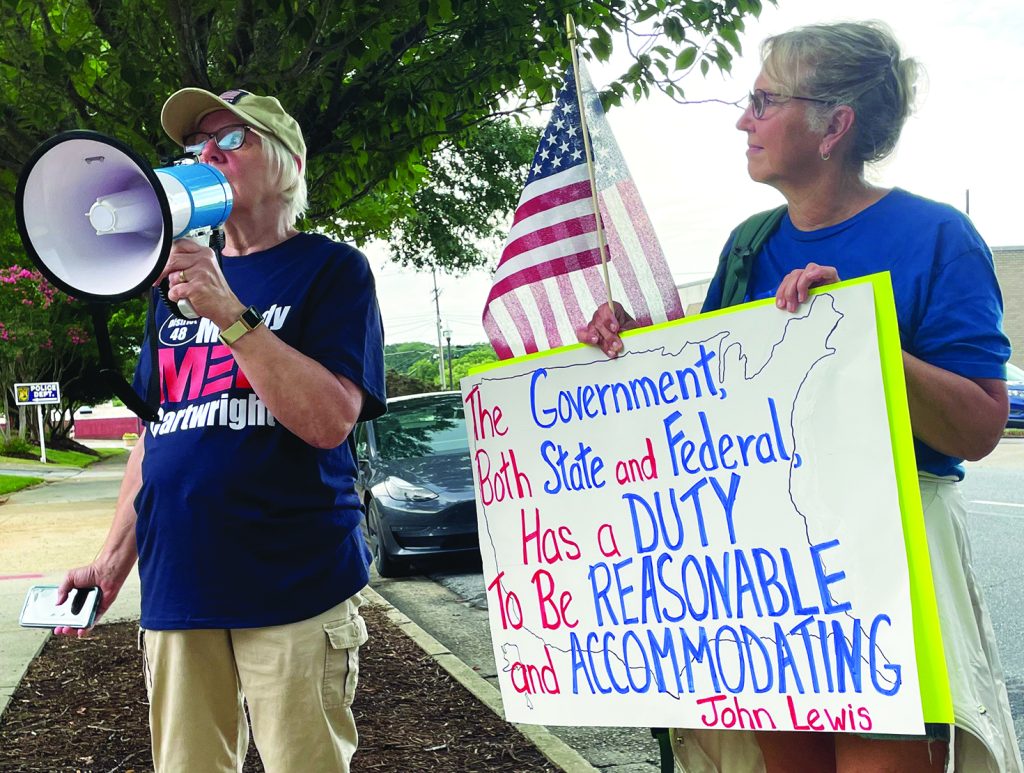 Lynn Pedersen speaks about how recent policies have impacted her family.