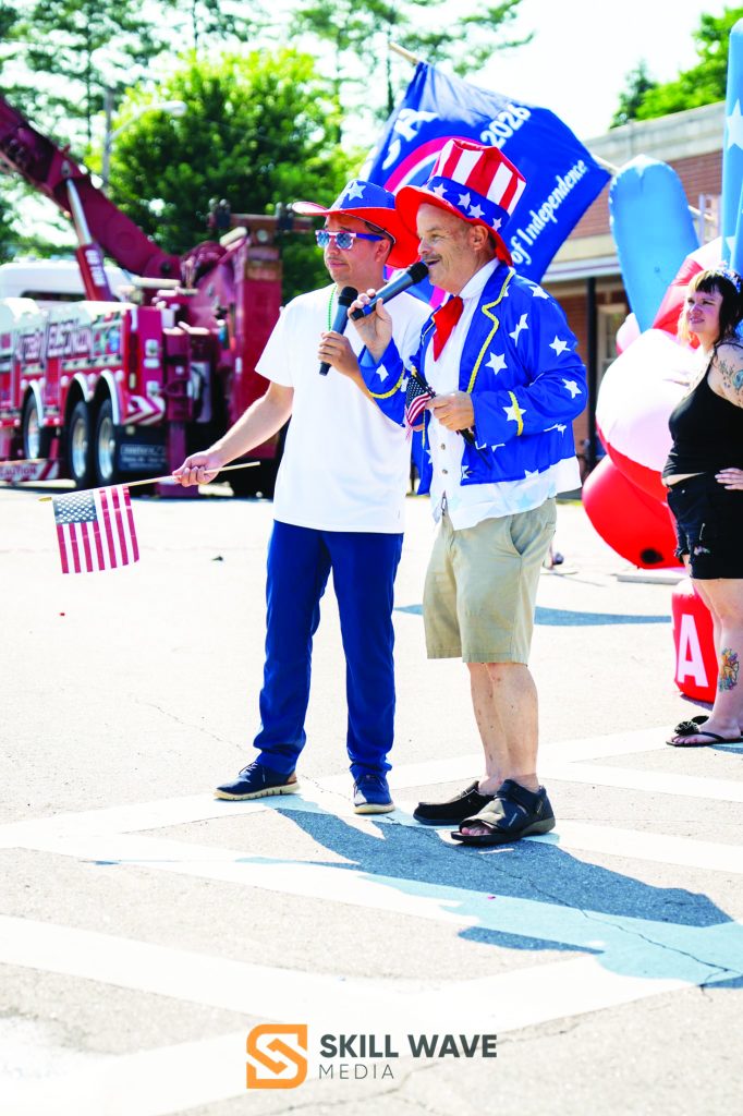 Charles Roark of Star News and Luis Romero of Star News and RBS News Now emceed the festivities from an area used as a main stage.