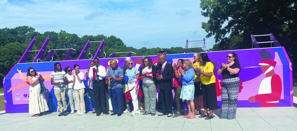 The Baldwin Park Fitness Court and Studio officially opened with a ribbon cutting on July 30.