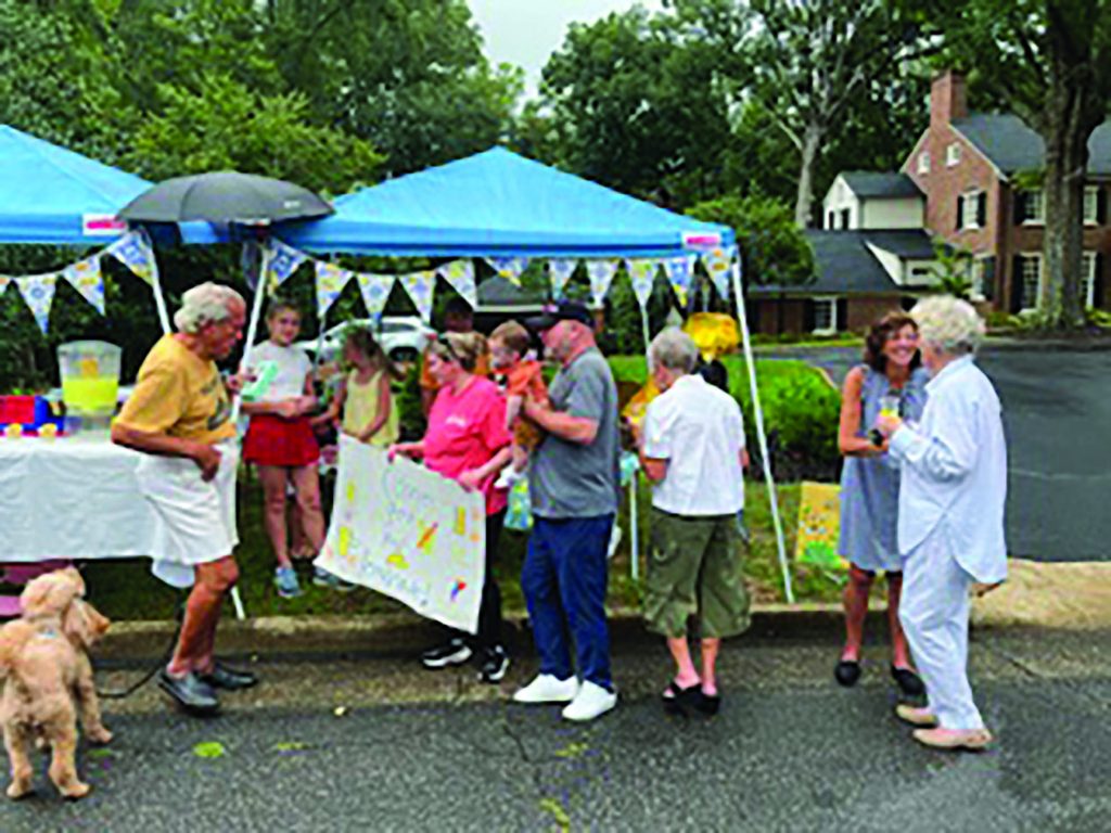“Lucy’s Lemonade for the SPCA,” raised $5,523 at a lemonade stand — perhaps the most ever earned at a lemonade stand in three hours.