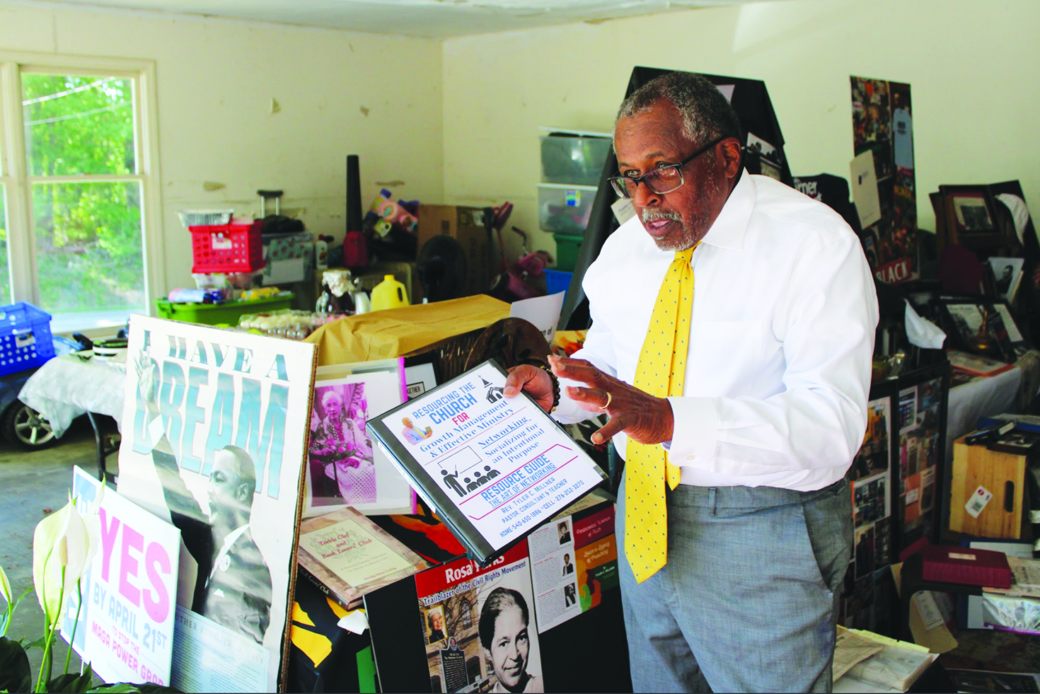Millner seeks home for decades of African American history