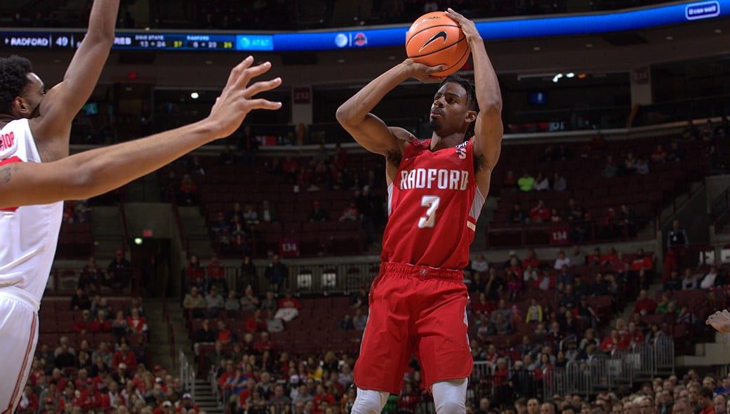 Hot shooting Winthrop downs Highlanders