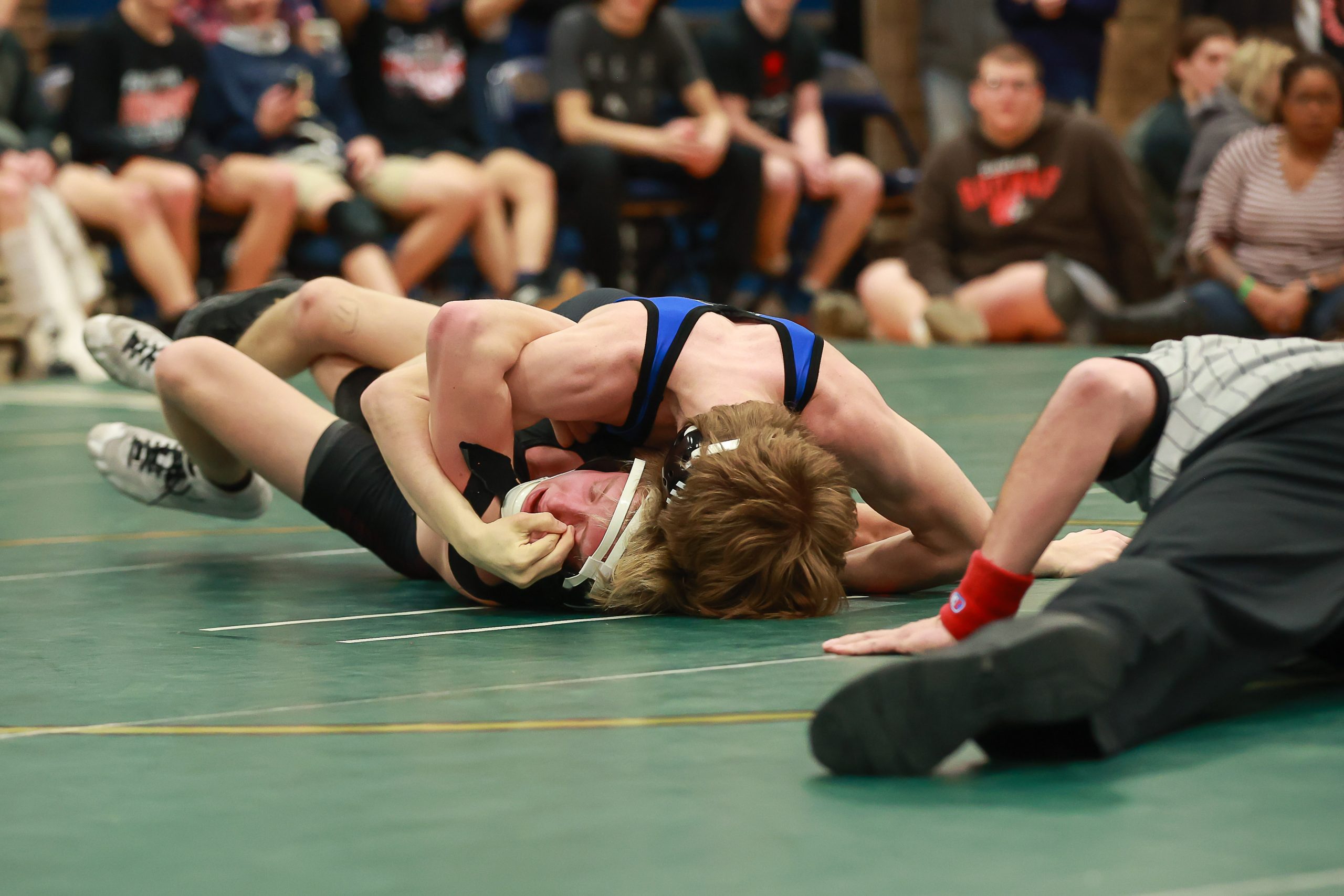 Local wrestlers compete at Big Blue Wrestling Tournament News Journal