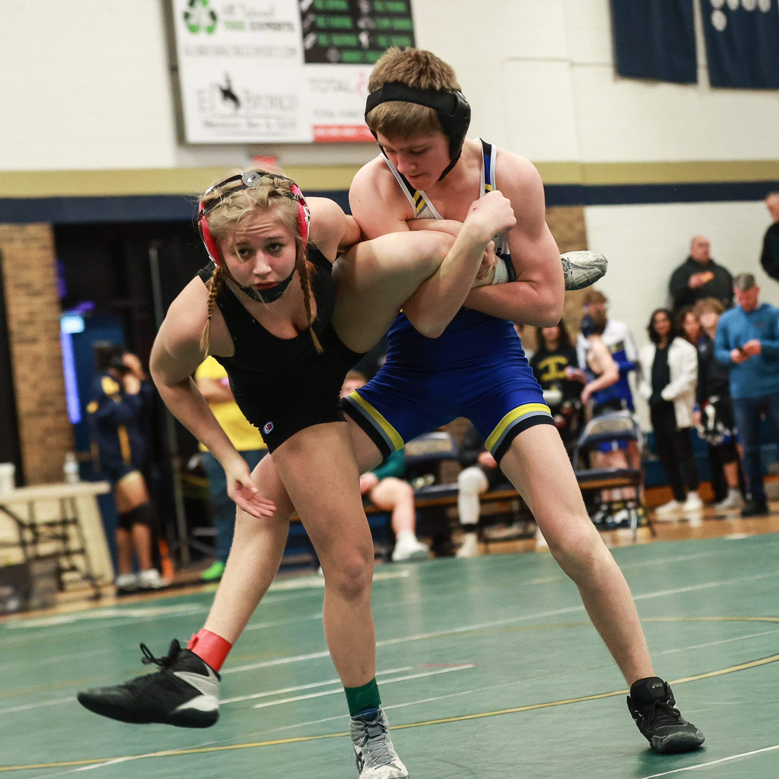 Local wrestlers compete at Big Blue Wrestling Tournament News Journal