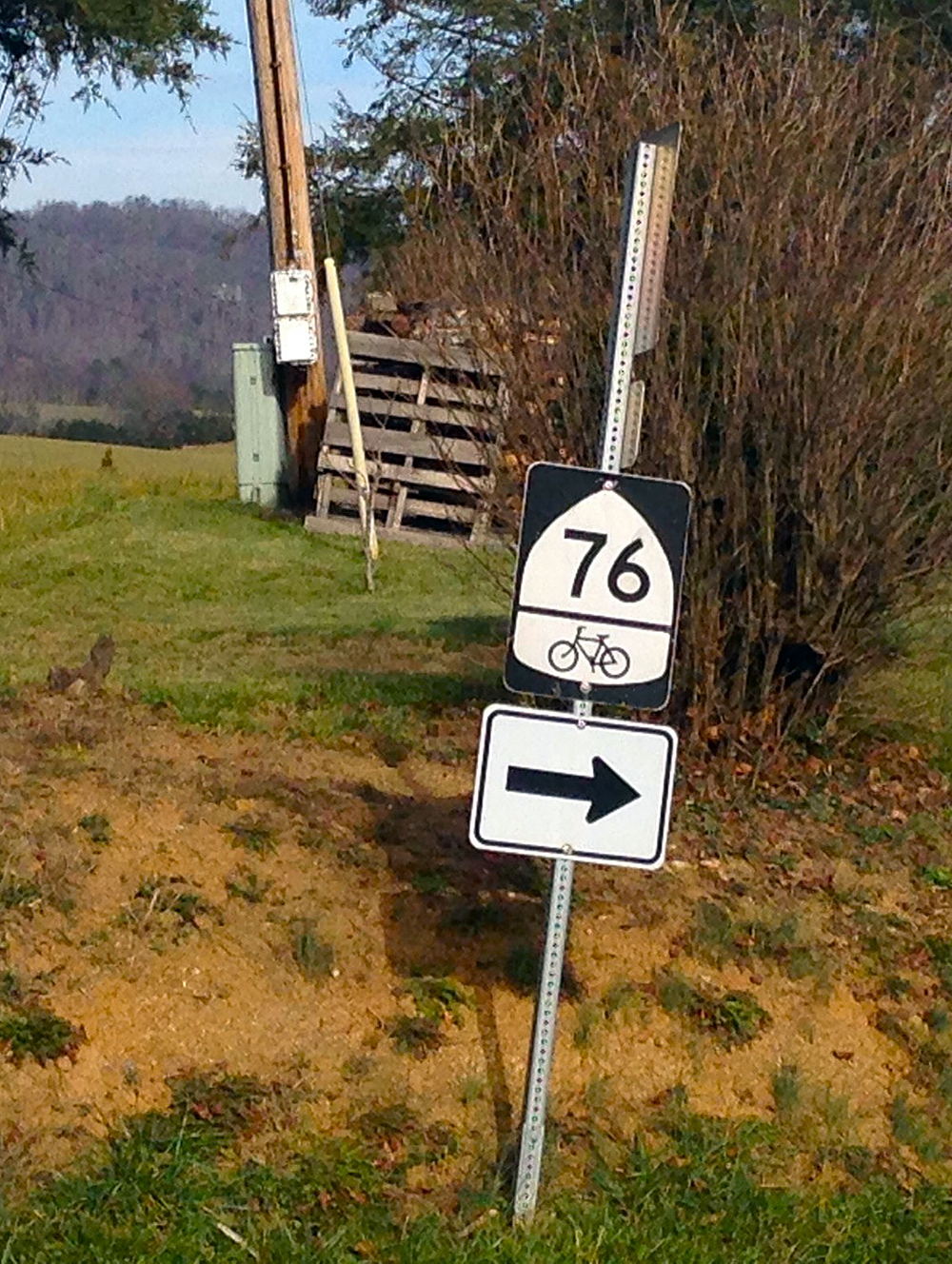 The history of Lusters Gate Cheese Factory and US Bicycle Route 76