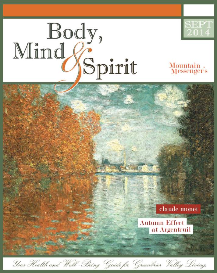 Body, Mind & Spirit. September 2014