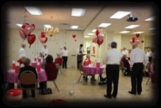 Valentine’s Banquet at Baptist Church