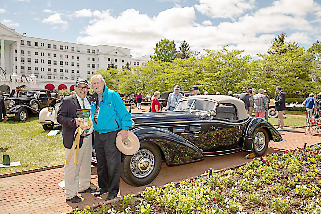 Best in Show at 2022 Greenbrier Concours d’Elegance Mountain Messenger