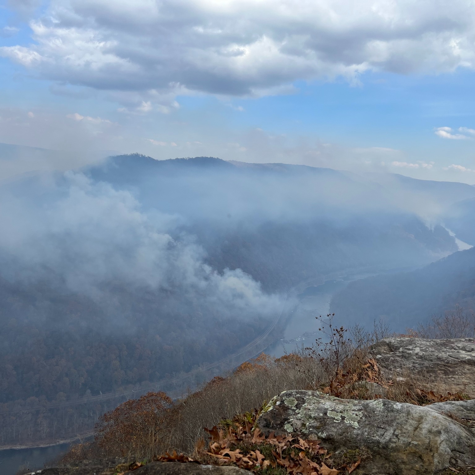 New River Gorge Steep Valley Fire update – Mountain Messenger